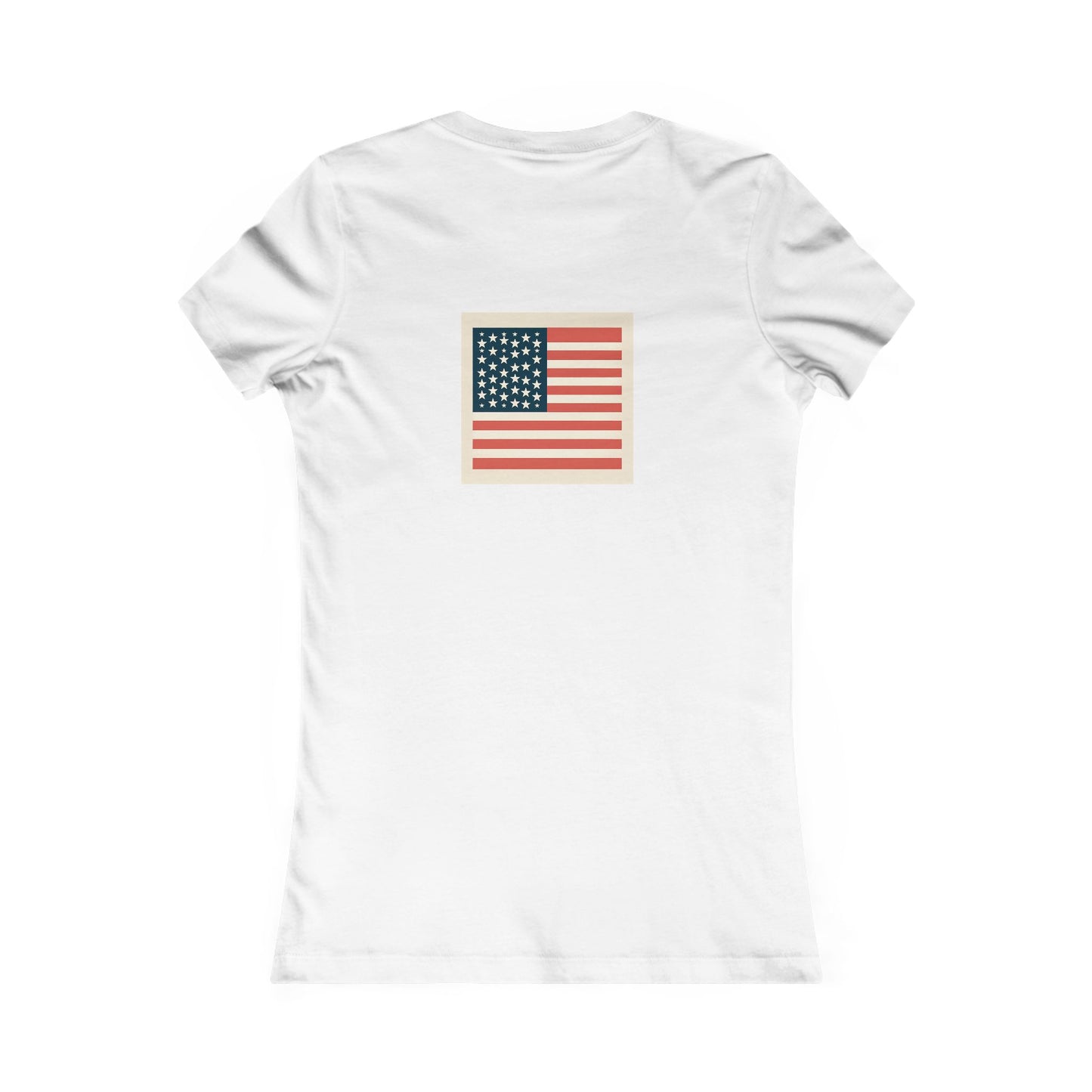 Patriotic Women's Fitted Tee