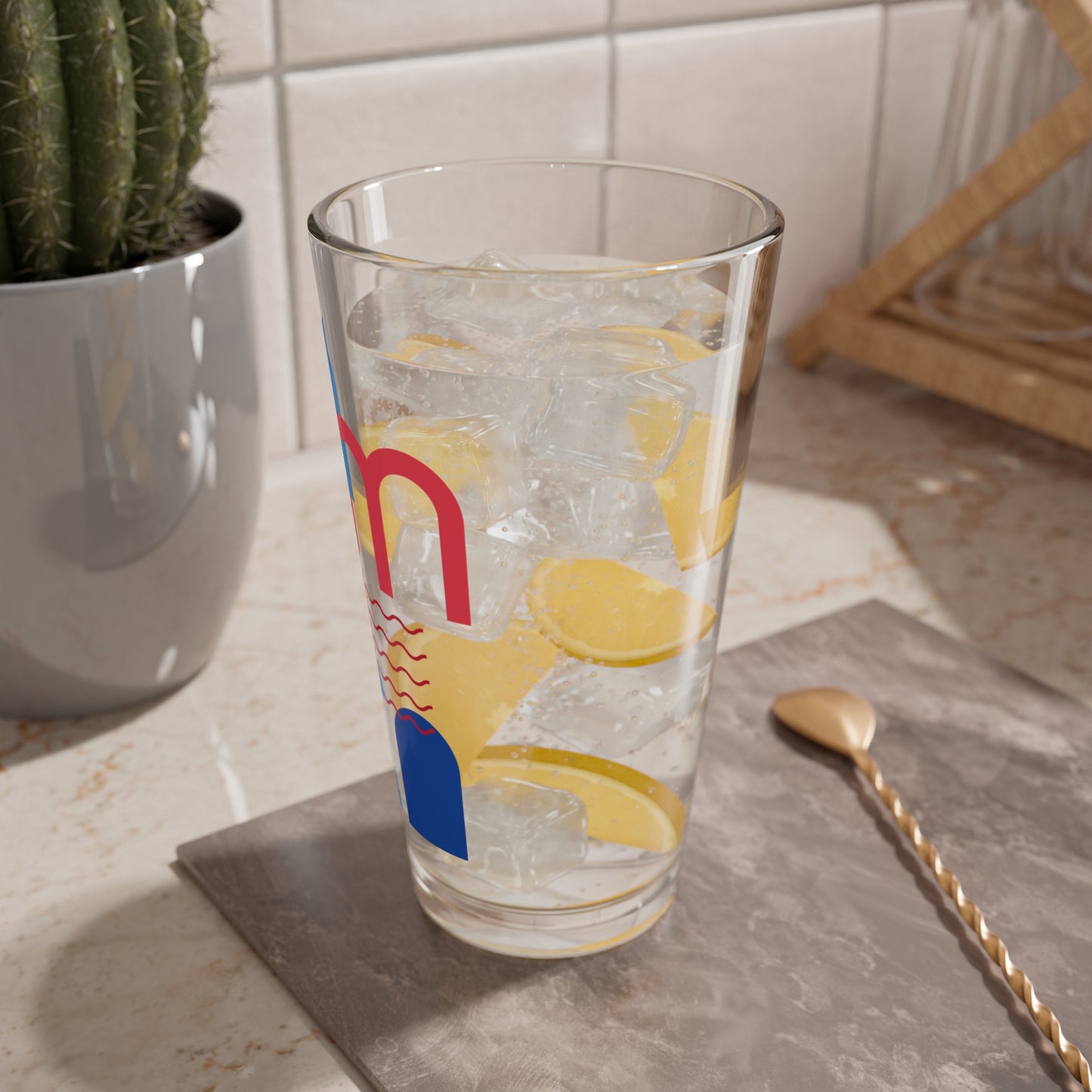 Patriotic Glass - 16oz (America)