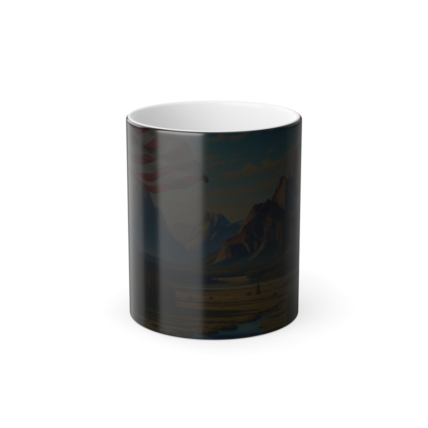 Color Morphing Mug - Scenic American Landscape 11oz Mug